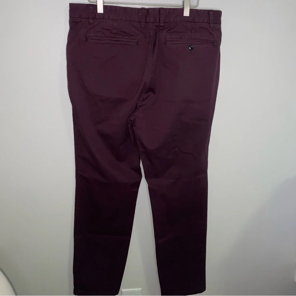 Everlane slim fit chino pants flat front sz 35W 31.5L 35